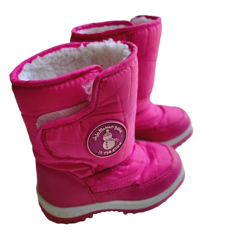 JoJo Maman Bebe in the snow boots for toddler Girl Size 26 - Picture 1 of 12